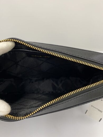 商品画像：ショルダーバッグ/レザー/BLK/無地/32S4GTV3L// 6