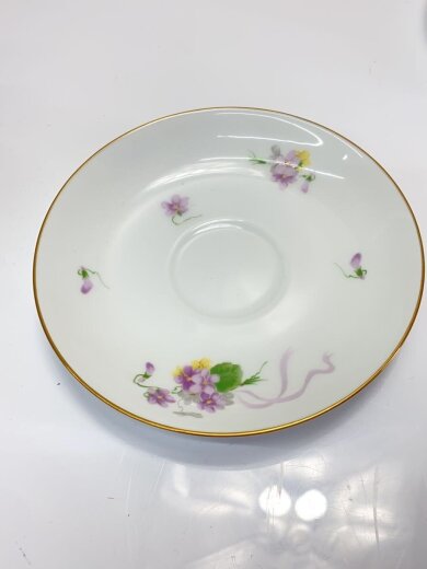 商品画像：カップ&ソーサー/2点セット/WHT/花柄 4