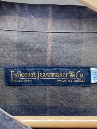 商品画像：長袖Tシャツ/38/コットン/BRW/チェック/4042/ファーマーズシャツ 3