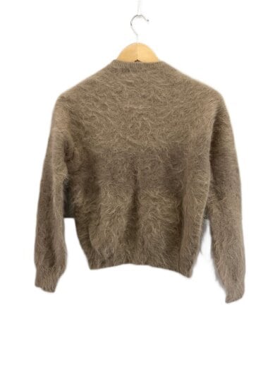 画像：IENAアンゴラコンパールビーズシシュウカーディガン/FREE/アンゴラ/BRW/190809007450302