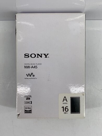 画像：SONYポータブルメモリープレーヤー NW-A45HN(B) [16GB グレイッシュブラック]7