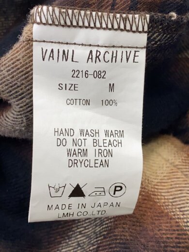 商品画像：長袖シャツ/M/コットン/BRW/チェック 4