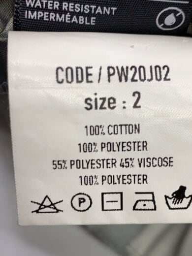 商品画像：ダウンジャケット/2/コットン/GRY/PW20J02/ヤケ・使用感有 4