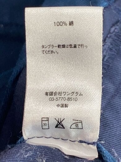 商品画像：ワークチノパンツ/30/コットン/NVY 6