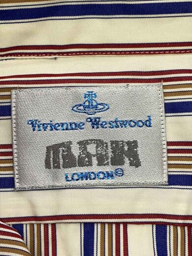 商品画像：長袖シャツ/1/コットン/マルチカラー/ストライプ/355-86383/25 C068 3