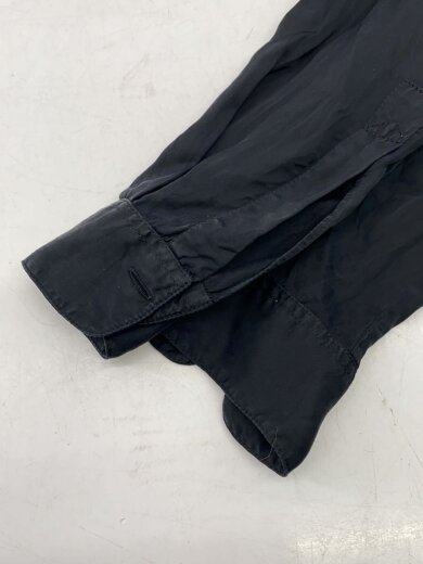 商品画像：長袖フリルシャツ/XS/レーヨン/BLK 5