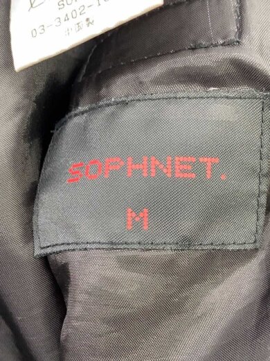 商品画像：テーラードジャケット/M/牛革/BLK/無地/soph-23026 3