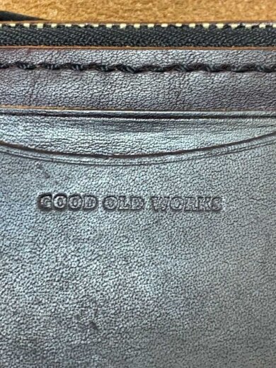 商品画像：GOOD OLD WORKS/2つ折り財布/レザー/BLK/メンズ 3