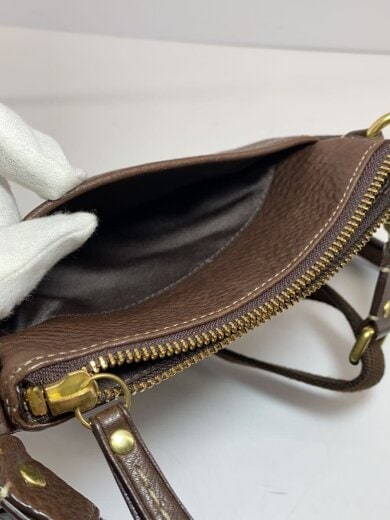 商品画像：ショルダーバッグ/レザー/BRW/10285 8