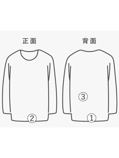 商品画像：Tシャツ/M/コットン/WHT/001TEJ301072M/ヨゴレ有 9