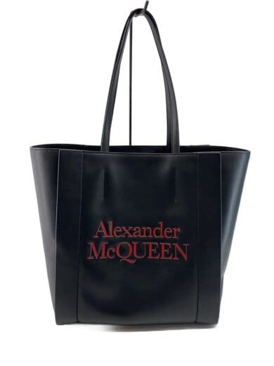 商品画像：トートバッグ/レザー/BLK 1