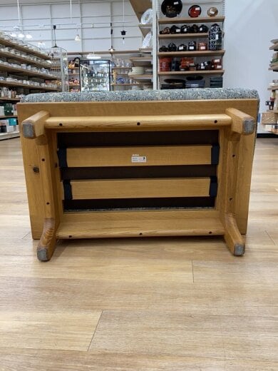 商品画像：オットマン/ウッド/GRY/22022046-5 5