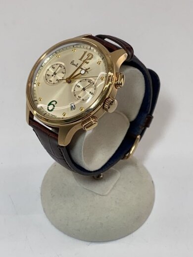 商品画像：腕時計/アナログ/レザー/WHT/BRW/6521-S087341 2