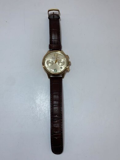 商品画像：腕時計/アナログ/レザー/WHT/BRW/6521-S087341 6