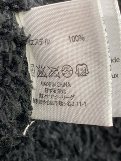 商品画像：ジップパーカー/M/ポリエステル/BLK/C574/使用感有 4