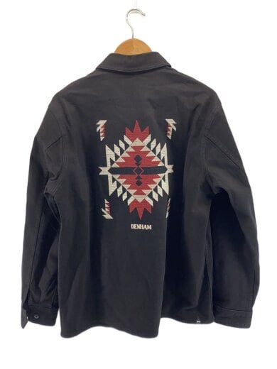 商品画像：シャツジャケット/XL/コットン/BLK/01-22-08-40-041 2