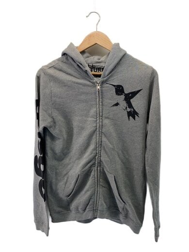 商品画像：LIFE NATURE LOVE/ジップパーカー/コットン/GRY 1