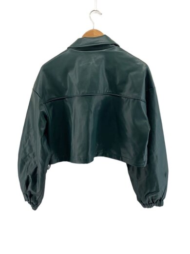 商品画像：SPACY MARK SHORT BZ/FREE/フェイクレザー/GRN/042510230001-02 2