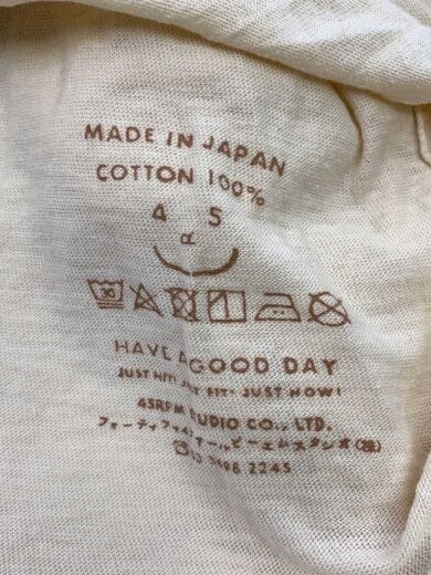 商品画像：45周年/長袖Tシャツ/XL/コットン/BEG 4