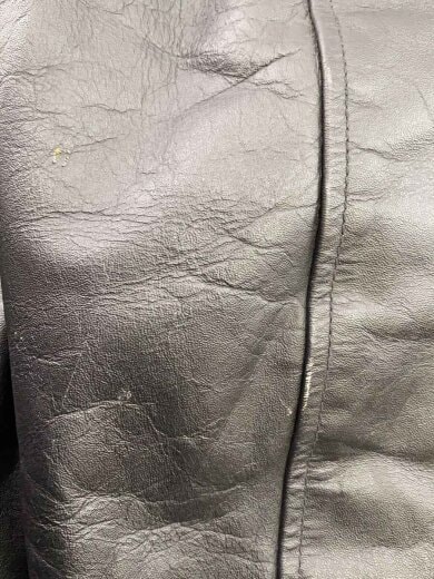 商品画像：シングルライダースジャケット/3L/レザー/BLK 7