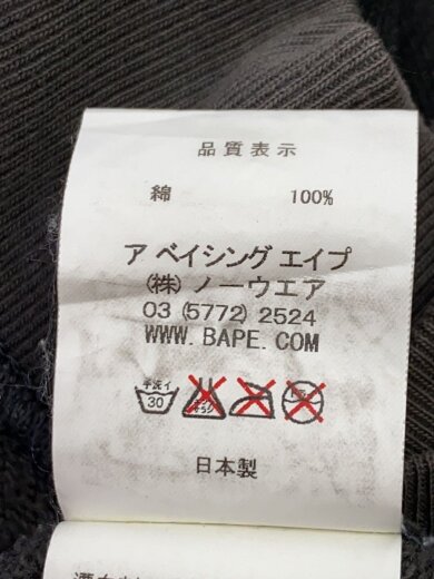 商品画像：ジップパーカー/XL/コットン/BLK/総柄// 5