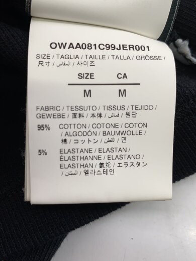 商品画像：半袖カットソー/M/コットン/BLK/OWAA081C99JER0011001 4