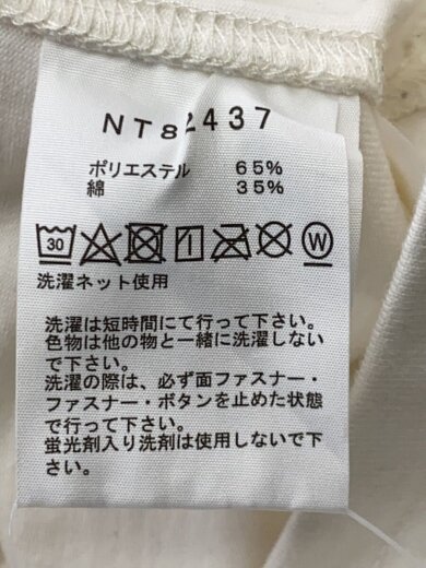 商品画像：L/S RUGGER SHIRT_ロングスリーブラガーシャツ/S/ポリエステル/WHT/無地 4