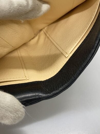 画像：PORTER2つ折り財布/レザー/BLK/メンズ/SOAK WALLET//6
