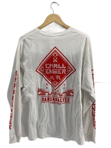 商品画像：長袖Tシャツ/XL/コットン/WHT// 2