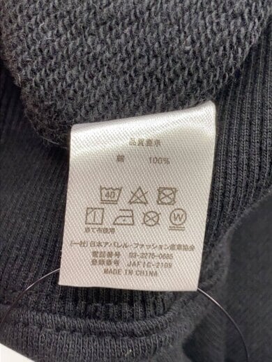 商品画像：0658/スウェット/--/コットン/BLK// 3