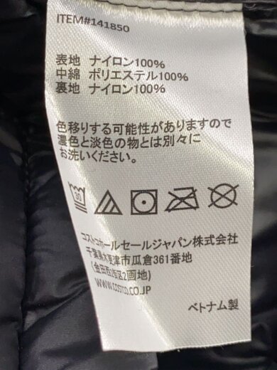 商品画像：中綿ジャケット/XS/ポリエステル/BLK/無地// 4
