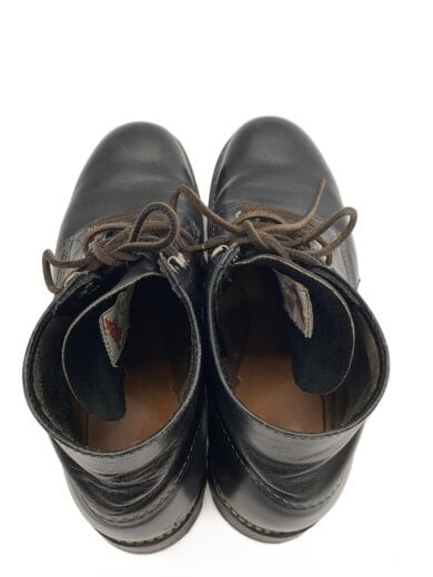 商品画像：レースアップブーツ/US8.5/BLK/レザー/8165// 3