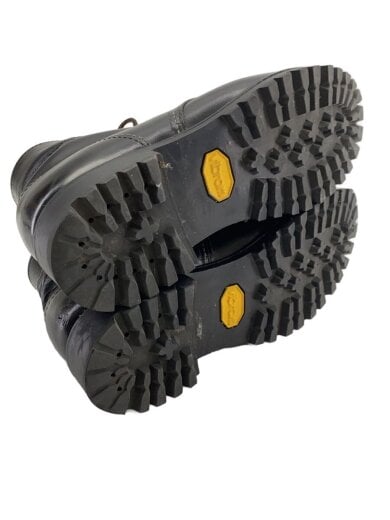 商品画像：レースアップブーツ/US8.5/BLK/レザー/8165// 4