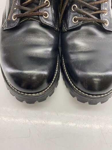 商品画像：レースアップブーツ/US8.5/BLK/レザー/8165// 7