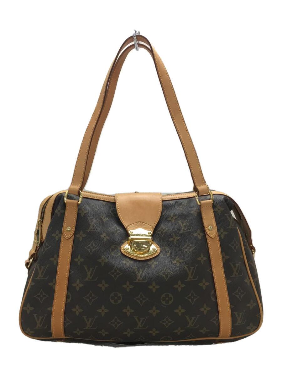 M ストレーザpm トートバック モノグラム セカスト Lv Brw Pvc 未使用