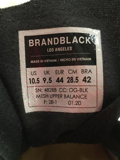 画像：BRAND BLACKBRAND BLACK◆SPECTER black 28.5/28.5cm/ブラック5