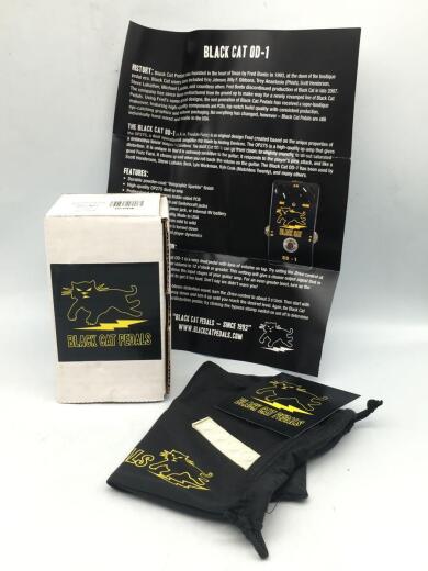 画像：BLACK CATOD-1 ブラックキャット/OD-1/エフェクター/ファズ/USA製/ハンドメイド/正規輸入品9