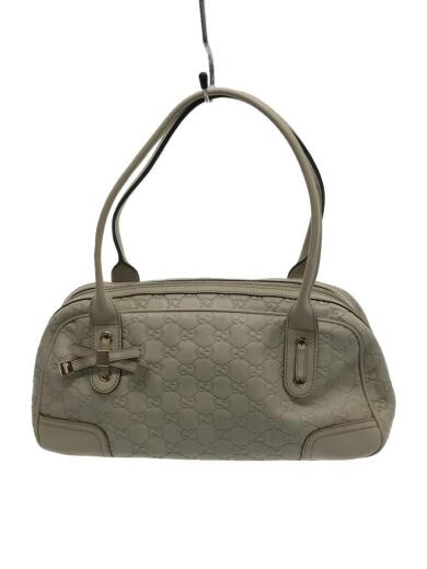 画像：GUCCIプリンシーミニボストンバッグ/WHT/総柄/1617201