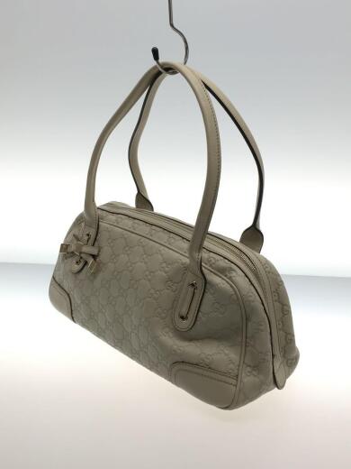 画像：GUCCIプリンシーミニボストンバッグ/WHT/総柄/1617202