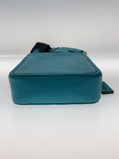 商品画像：CP178/クロスボディバッグ/ショルダー/レザー/BLU/ロゴ 4