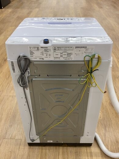 商品画像：B:洗濯機 4.5kg ハイセンス 2021年 4