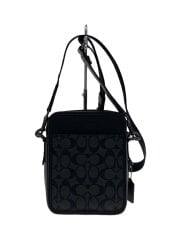 ショルダーバッグ/シグネチャー/レザー/ブラック/CC009