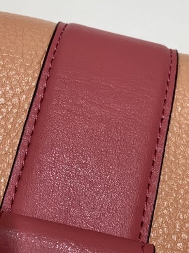 商品画像：薄汚れ・小傷有/ショルダーバッグ[仕入]/レザー/PNK/C8296 7