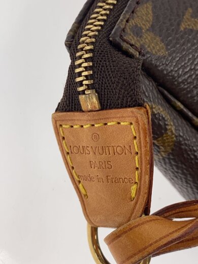 商品画像：革ヒビ割れ有/ポシェット・アクセソワール/PVC/BRW/モノグラム/M51980 5