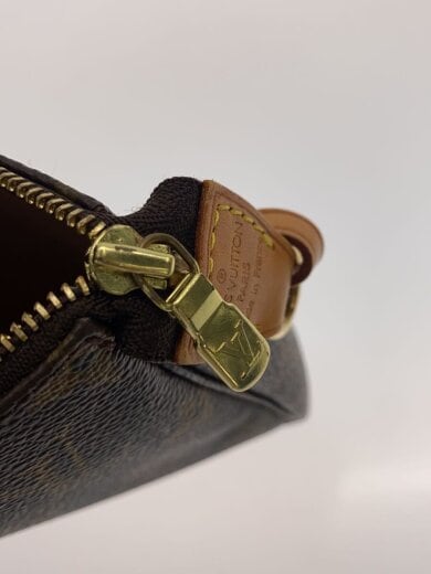 商品画像：革ヒビ割れ有/ポシェット・アクセソワール/PVC/BRW/モノグラム/M51980 7