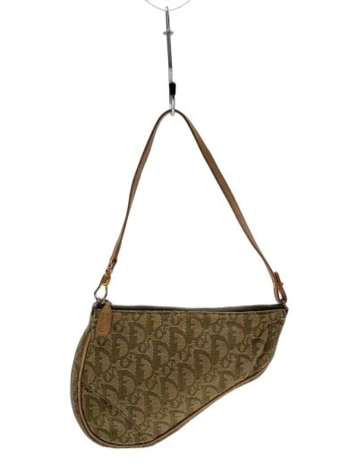 商品画像：トロッター/ワンショルダー/全体的にヨゴ/劣化有/ショルダーバッグ/キャンバス/BEG/// 1