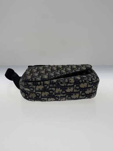 商品画像：DIORHOMME/サドルフラップバムバッグ/ショルダーバッグ/キャンバス/NVY/オブリーク// 4