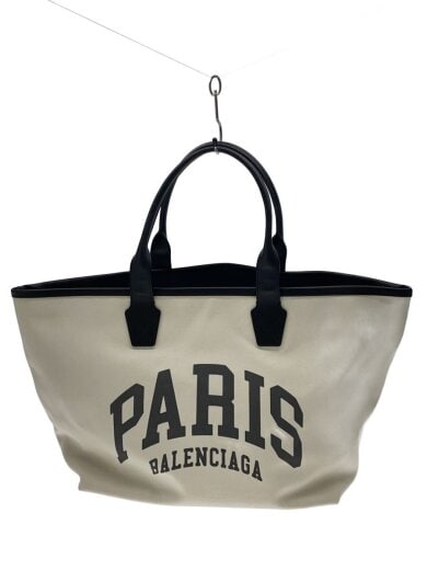 商品画像：シティズパリスジャンボ/トートバッグ/表面全体的に汚れシミ有/角擦れあり 1