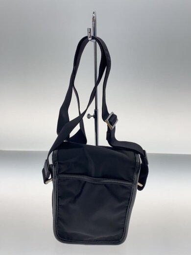 商品画像：三角プレート/ショルダーバッグ/ナイロン/BLK/無地/2VD028 3