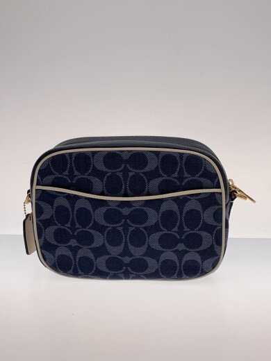 商品画像：シグネチャー/ショルダーバッグ/デニム×レザー/NVY/C2822// 3